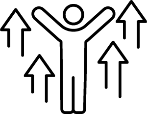 向上